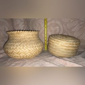 Vintage Tarahumara Sotol Baskets